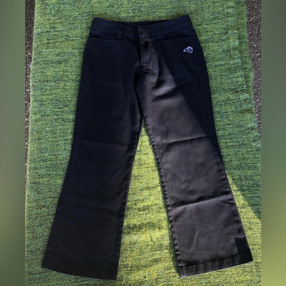 Girls navy blue uniform pants